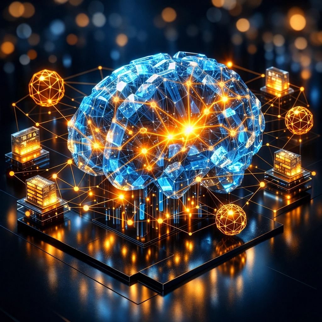 AI-driven neural network managing decentralized crypto payments and automated merchant receivables in the Larecoin ecosystem.