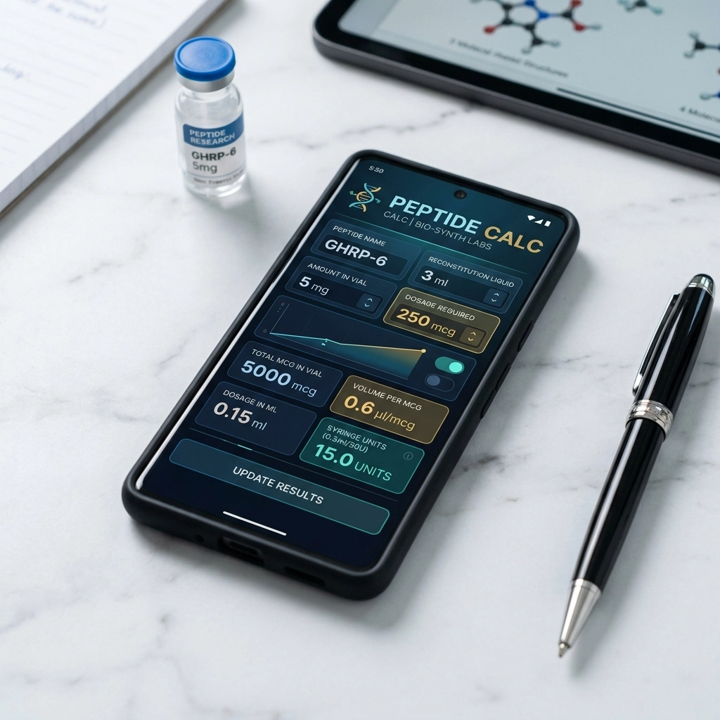Peptide Calculator Interface