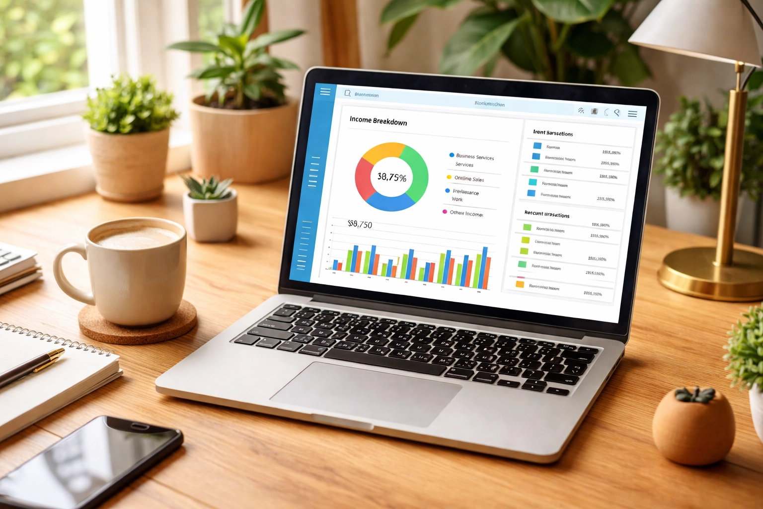 Laptop displaying cloud accounting software dashboard for Making Tax Digital compliance