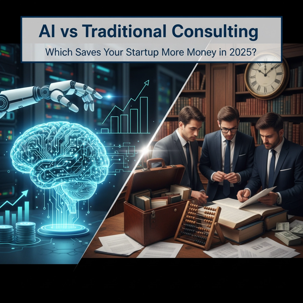 AI vs Traditional Consulting: Which Saves Your Startup More Money in 2025?