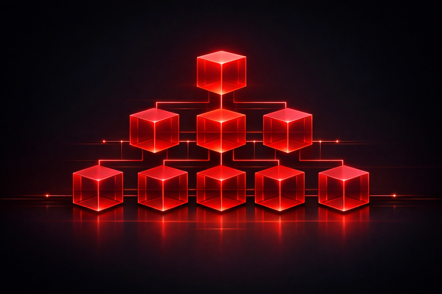 Visualization of structured data hierarchy helping AI systems crawl and understand business content.
