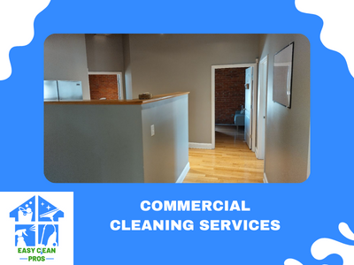 Bright Commercial Office Cleaned by Easy Clean Pros
