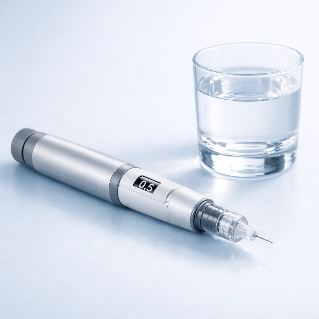 FDA-approved tirzepatide single-dose injection pen for safe and accurate weight loss medication delivery.