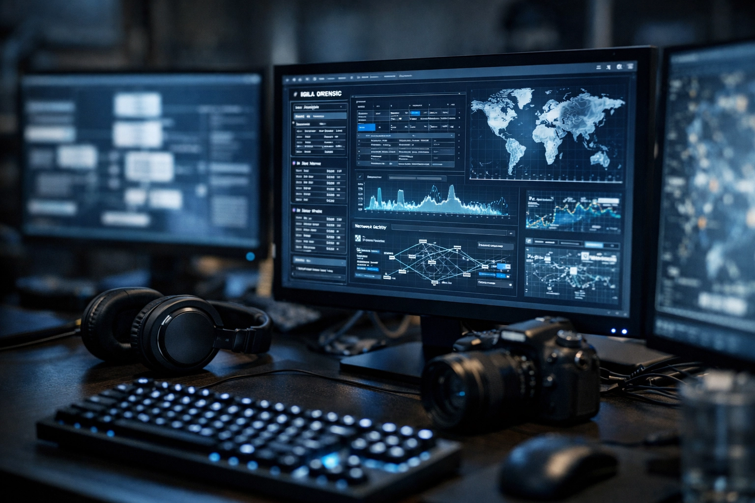 Federal-Level Precision: Why JAG Experience is the Secret Weapon in High-Stakes Litigation Support OSINT investigator in California utilizing digital forensics to secure court-admissible evidence.