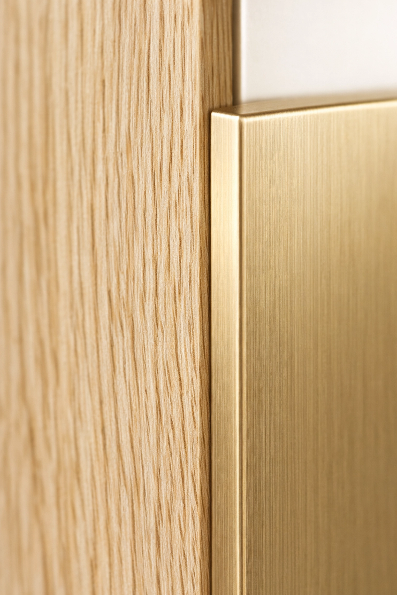 High CRI architectural lighting highlighting the natural textures of wood and metal finishes.