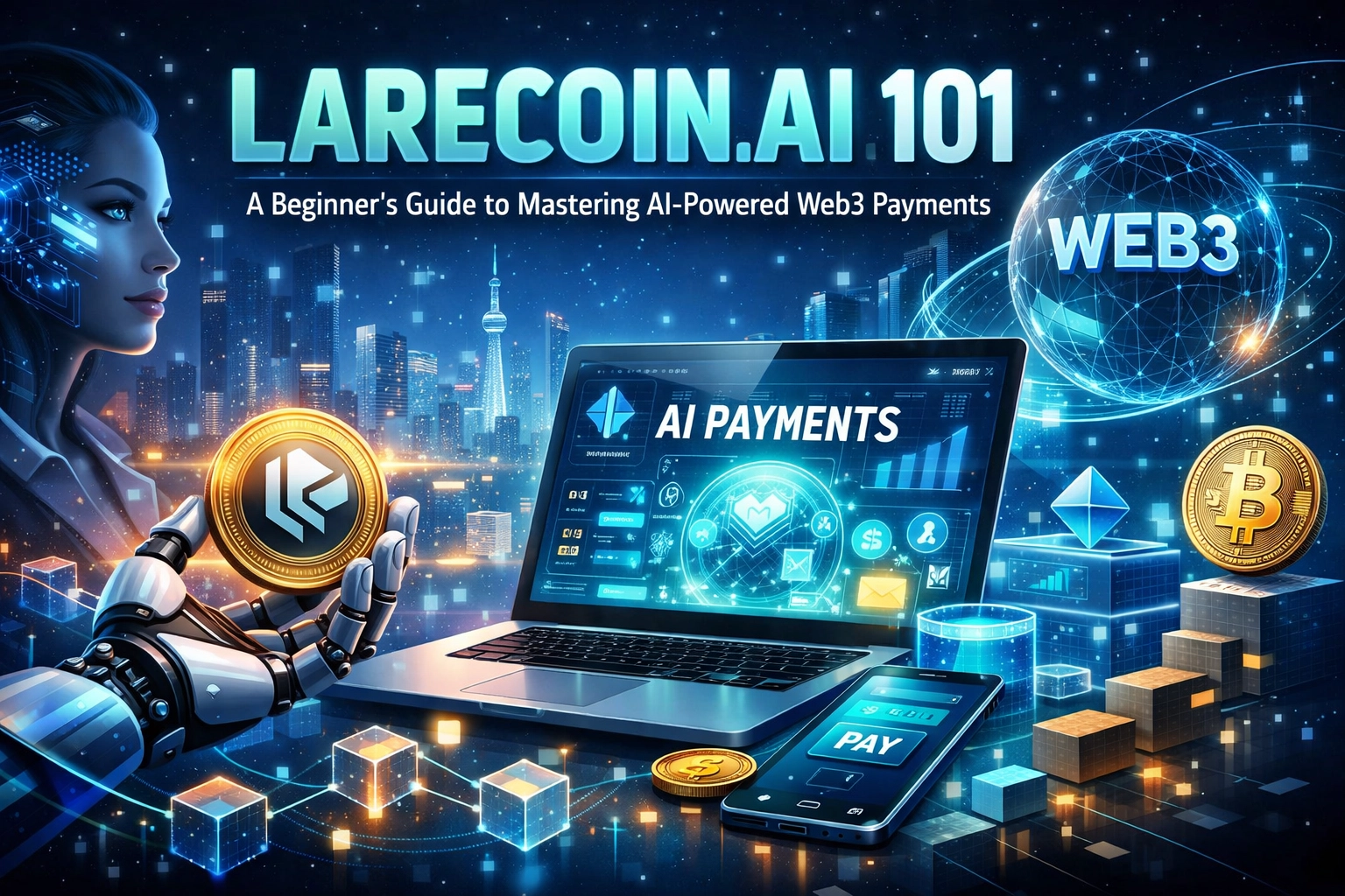 [HERO] Larecoin.ai 101: A Beginner’s Guide to Mastering AI-Powered Web3 Payments