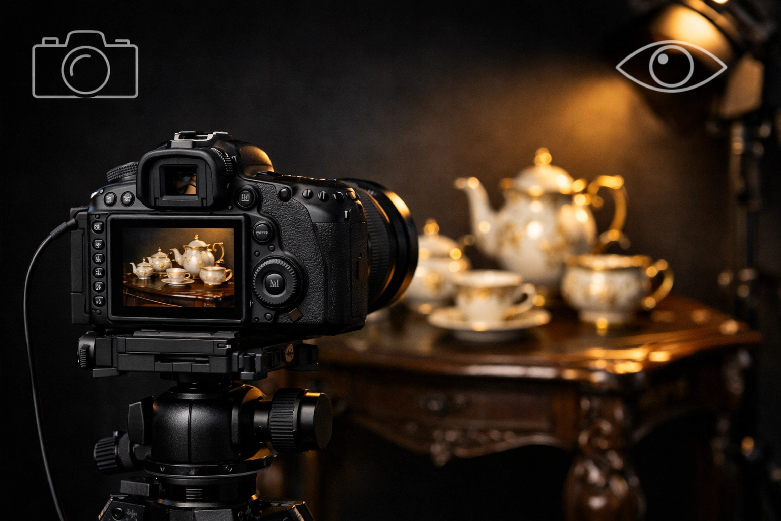 Professional photography of antique items for Columbus estate sale auction