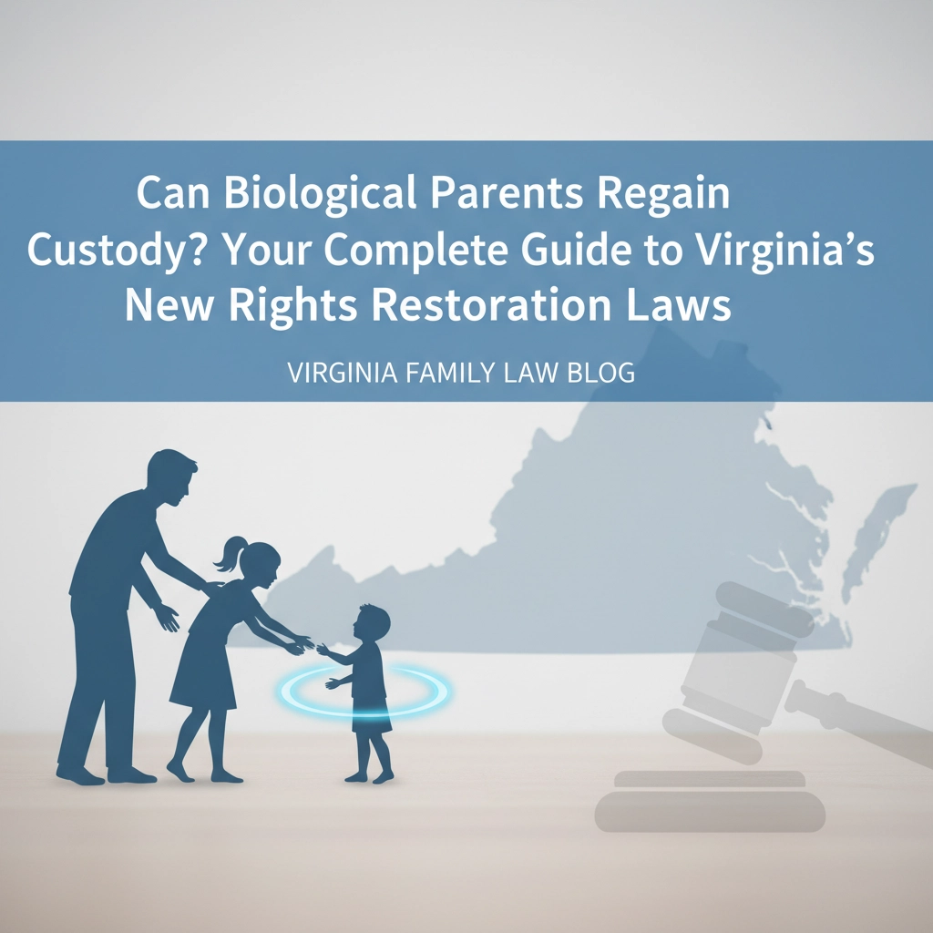 Can Biological Parents Regain Custody? Your Complete Guide to Virginia's New Rights Restoration Laws