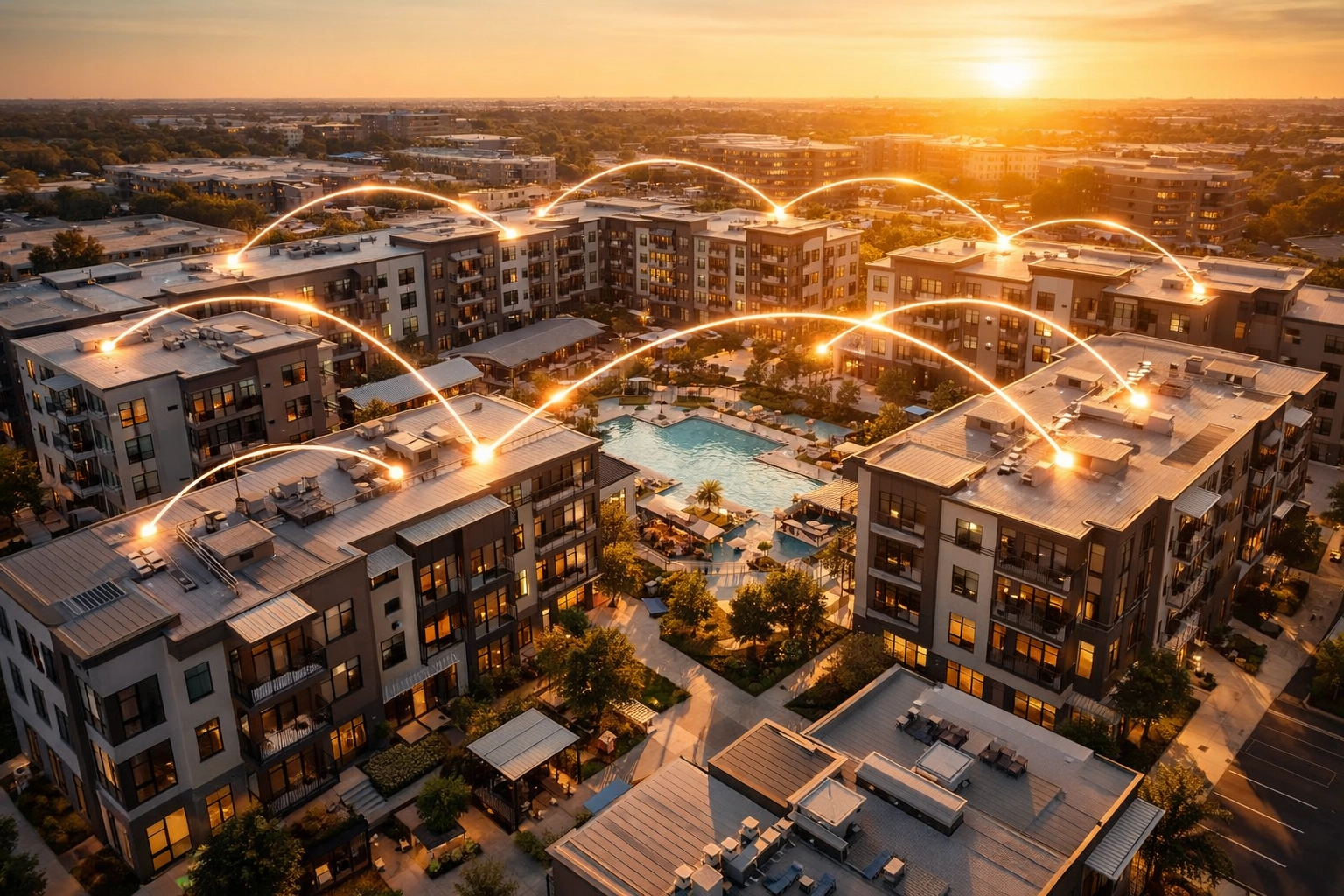 Multifamily apartment complex for real estate syndication and accredited investor partnerships