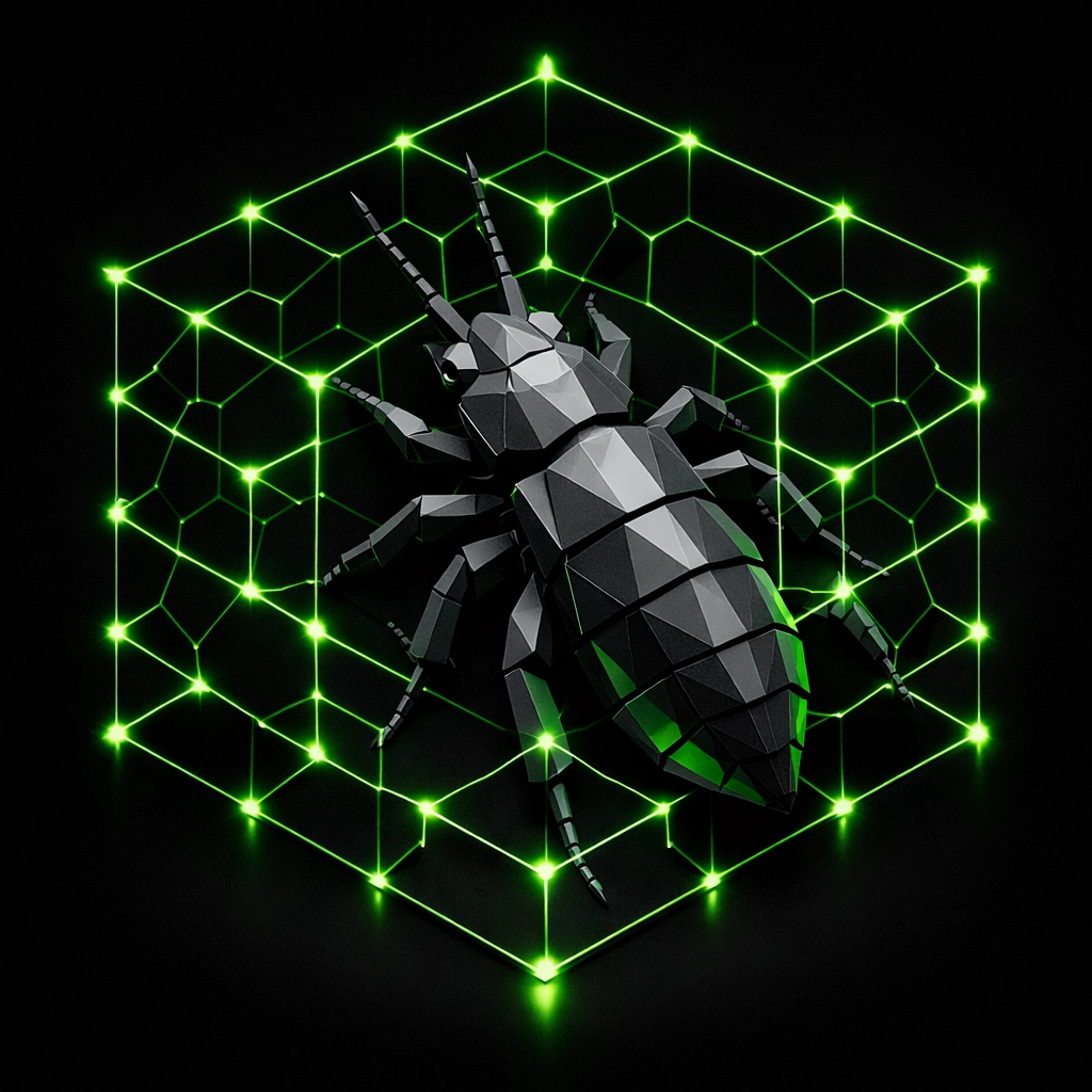 Geometric representation of a secured SEO directory slot for San Diego termite and pest control businesses.