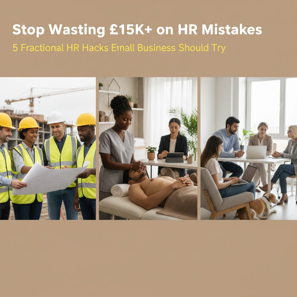 Stop Wasting £15K+ on HR Mistakes: 5 Fractional HR Hacks Every Small Business Should Try
