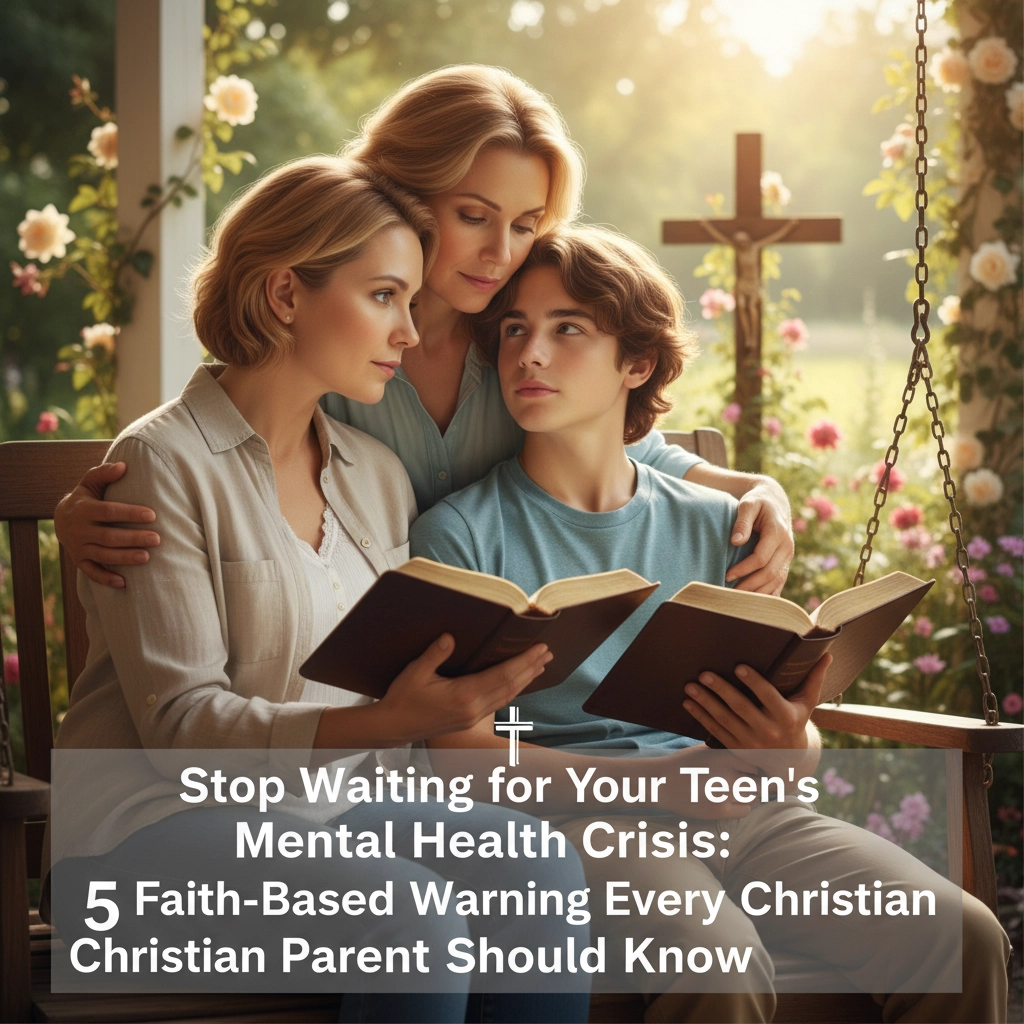 Stop Waiting for Your Teen's Mental Health Crisis: 5 Faith-Based Warning Signs Every Christian Parent Should Know