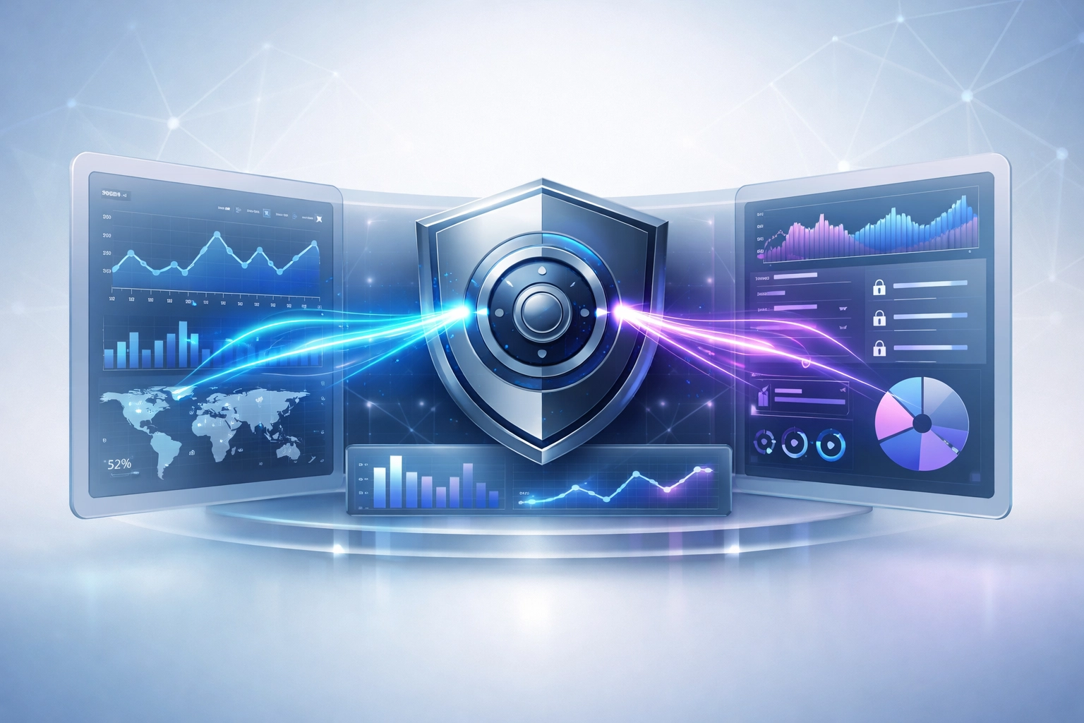 HIPAA compliant analytics dashboard securing patient data for rehab centers