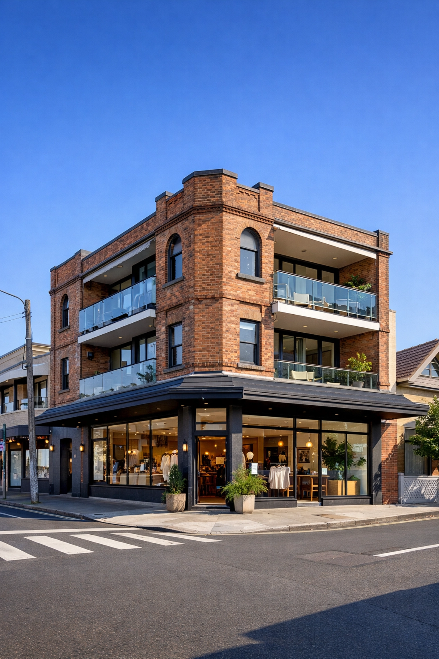 Heritage building in Sydney showing expert inner west property management for mixed-use assets.
