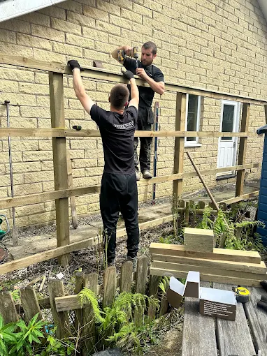 Fenceways Group Ltd Timber Fence Installation
