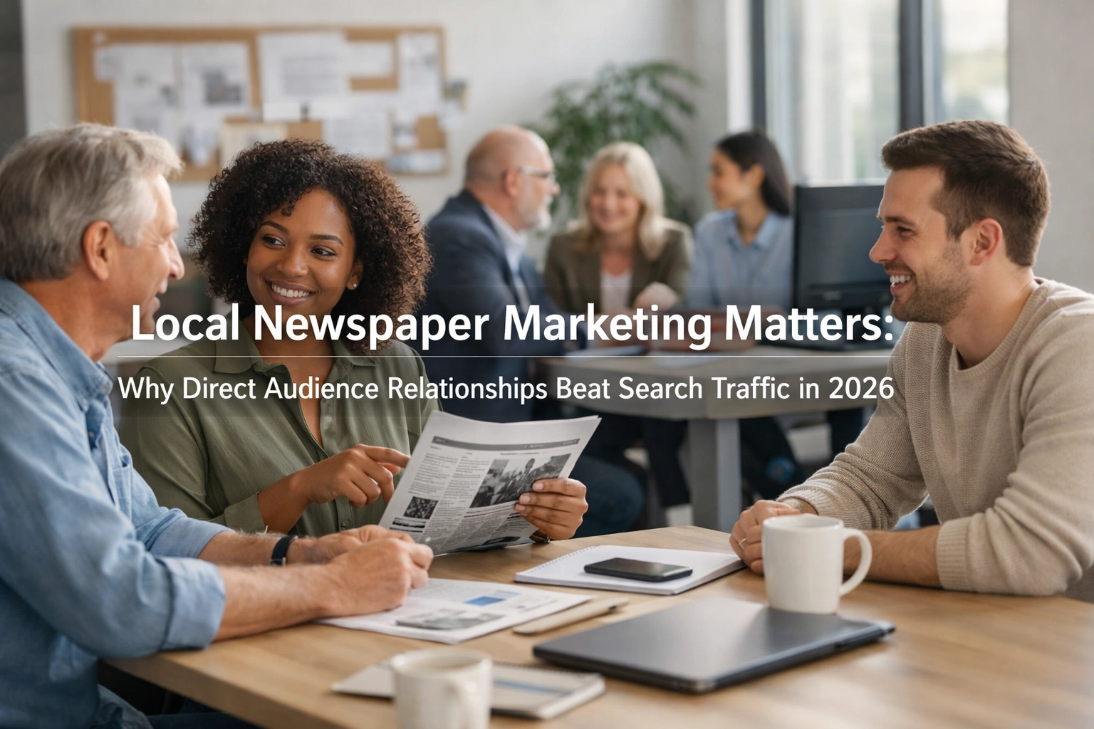 [HERO] Local Newspaper Marketing Matters: Why Direct Audience Relationships Beat Search Traffic in 2026