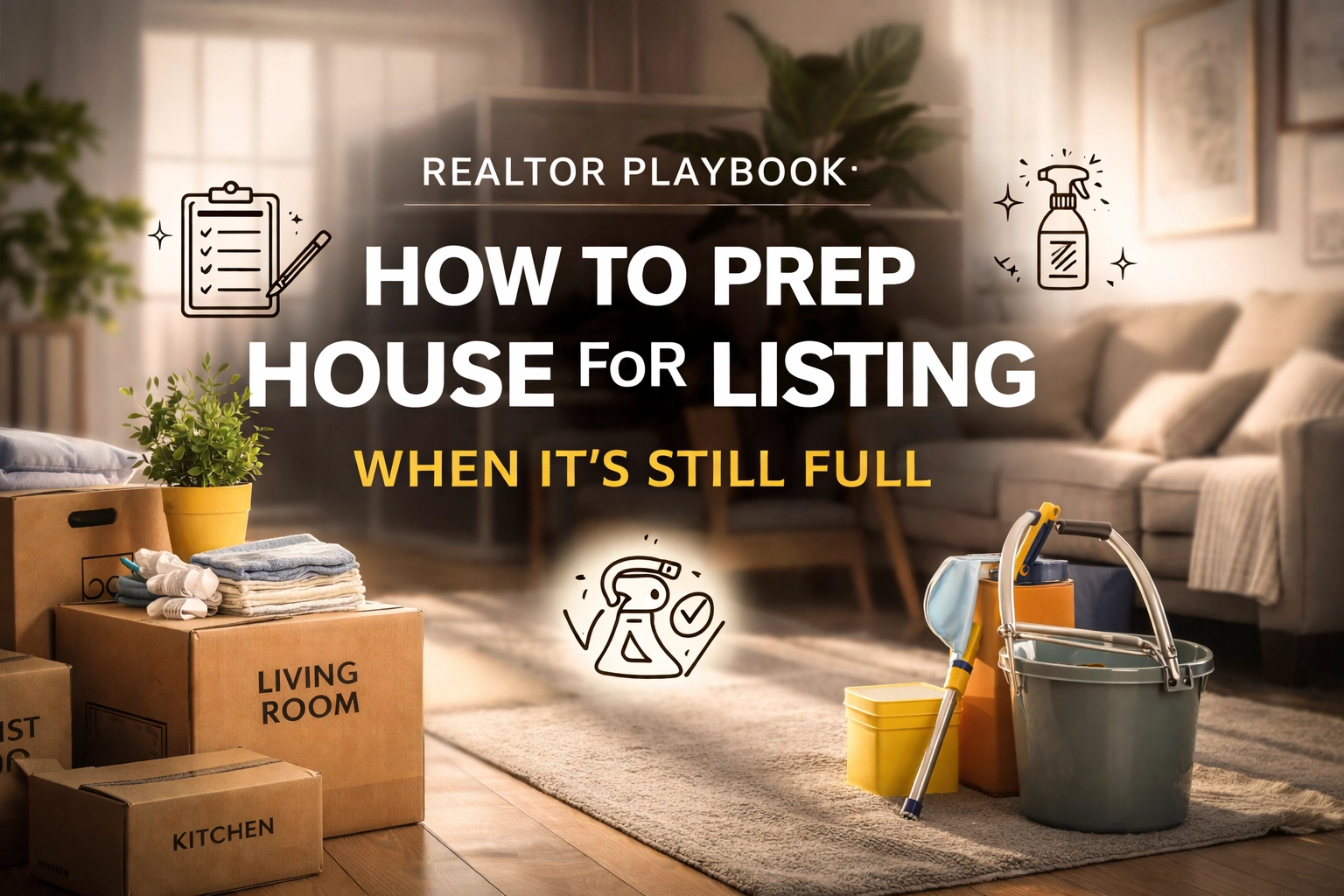 [HERO] Realtor Playbook: How to Prep a House for Listing When It