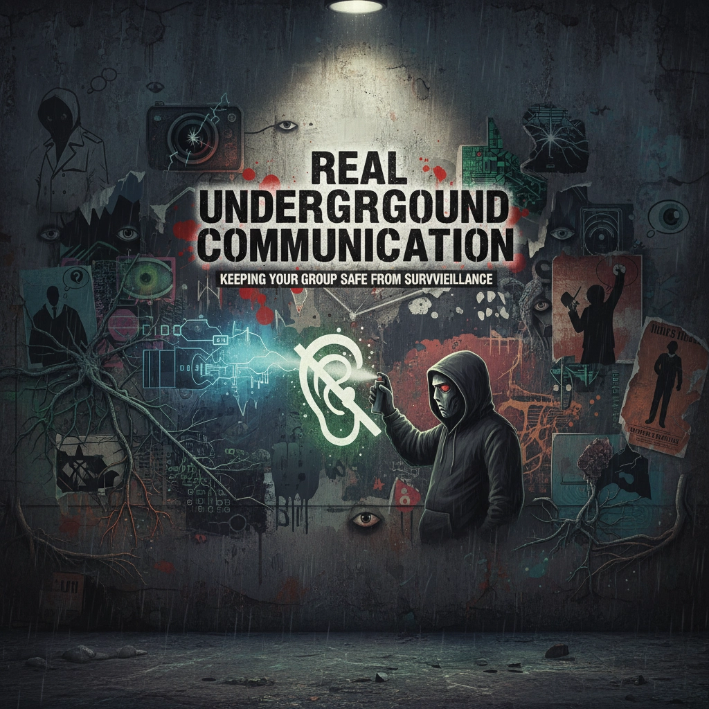Featured image for Real Underground Communication: Keeping Your Group Safe from Surveillance