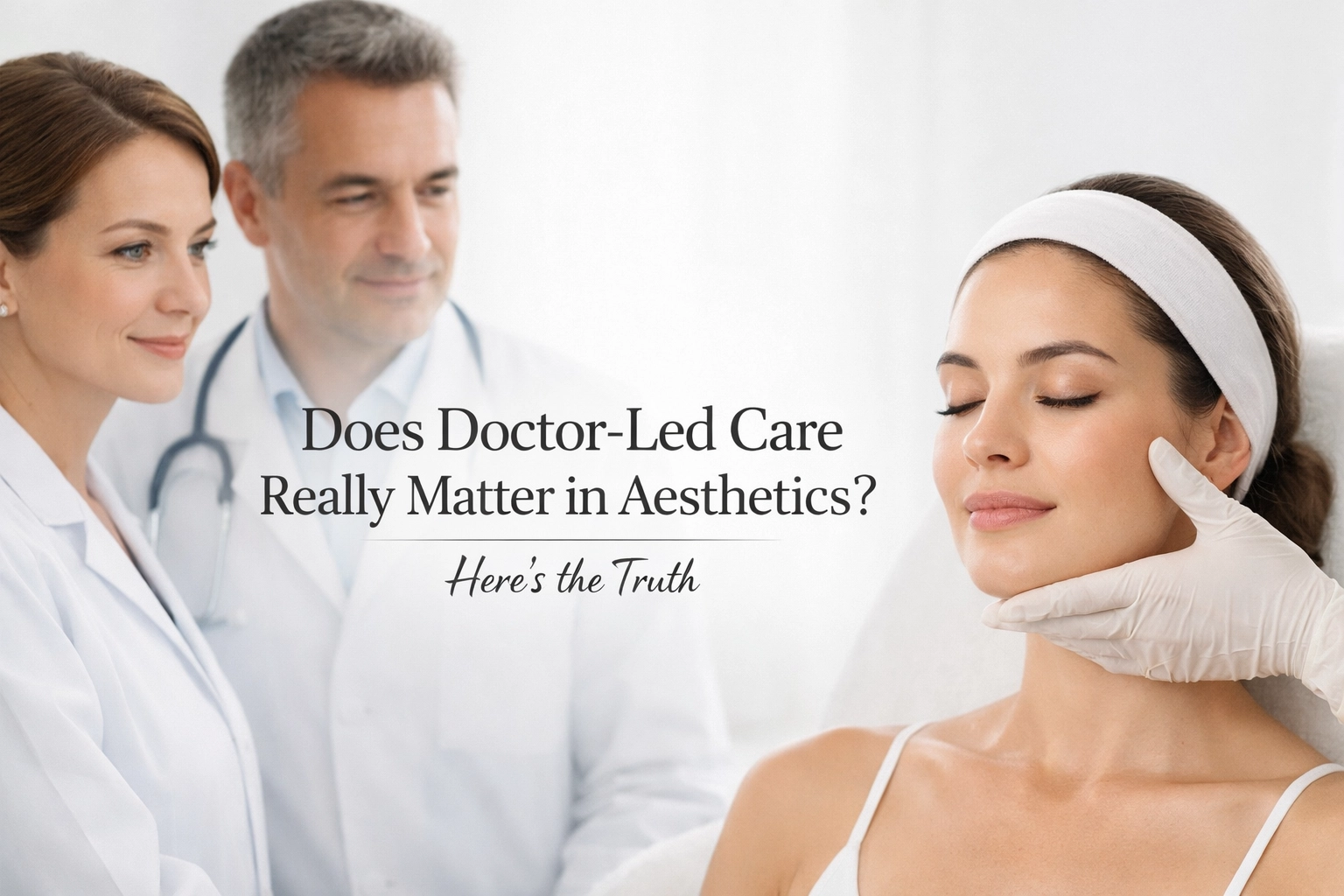 [HERO] Does Doctor-Led Care Really Matter in Aesthetics? Here