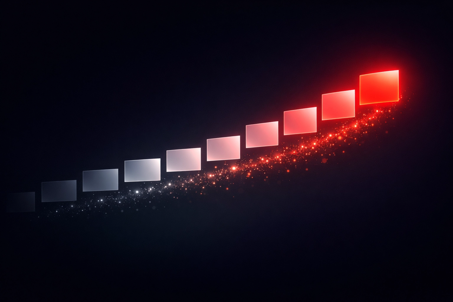 Business automation implementation timeline showing progress from week one to six months