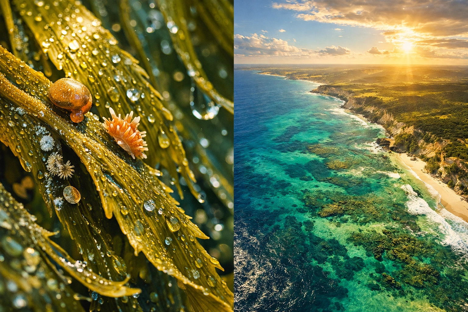 Great Southern Reef kelp forest ecosystem showing intricate marine biodiversity