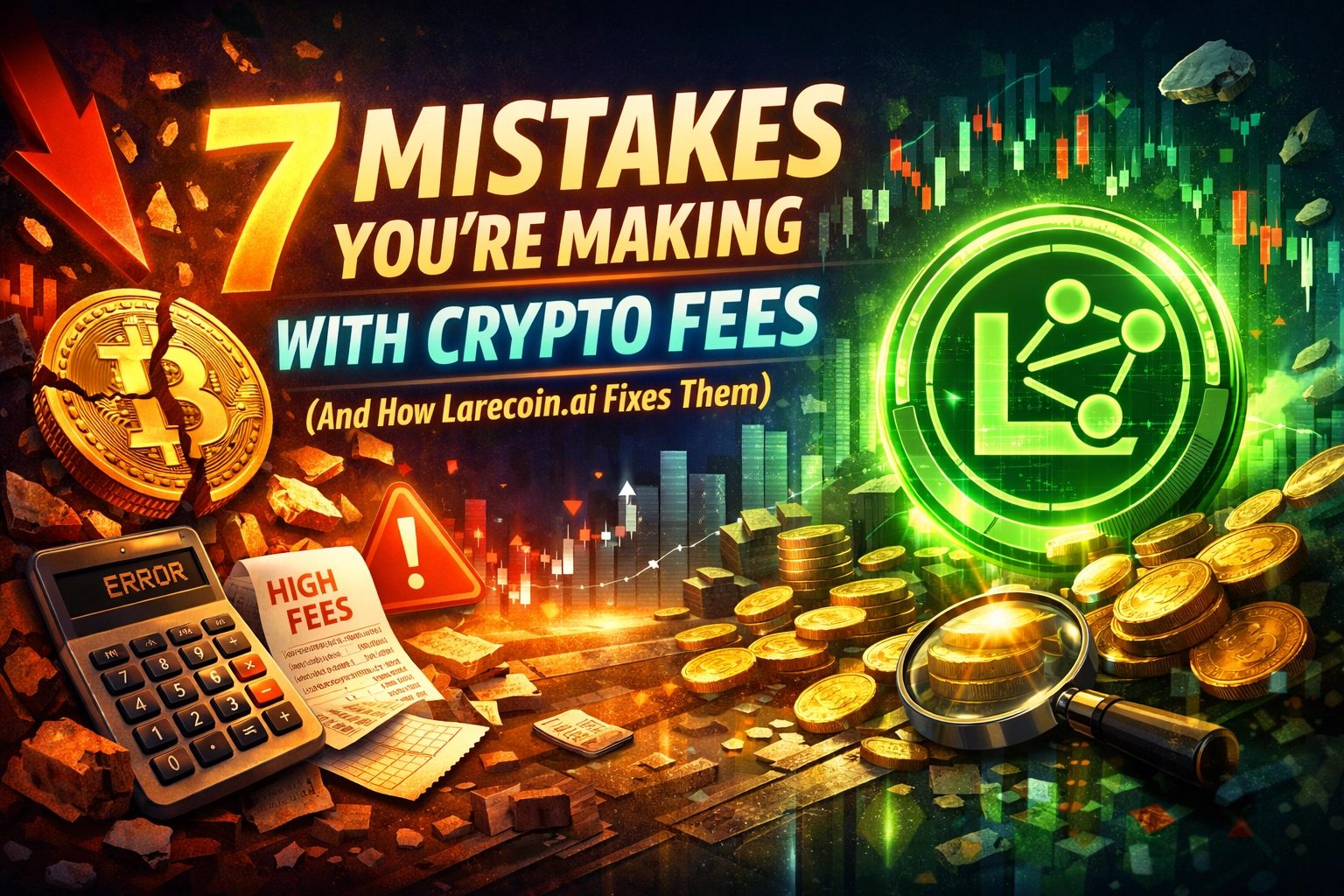 [HERO] 7 Mistakes You’re Making with Crypto Fees (And How Larecoin.ai Fixes Them)