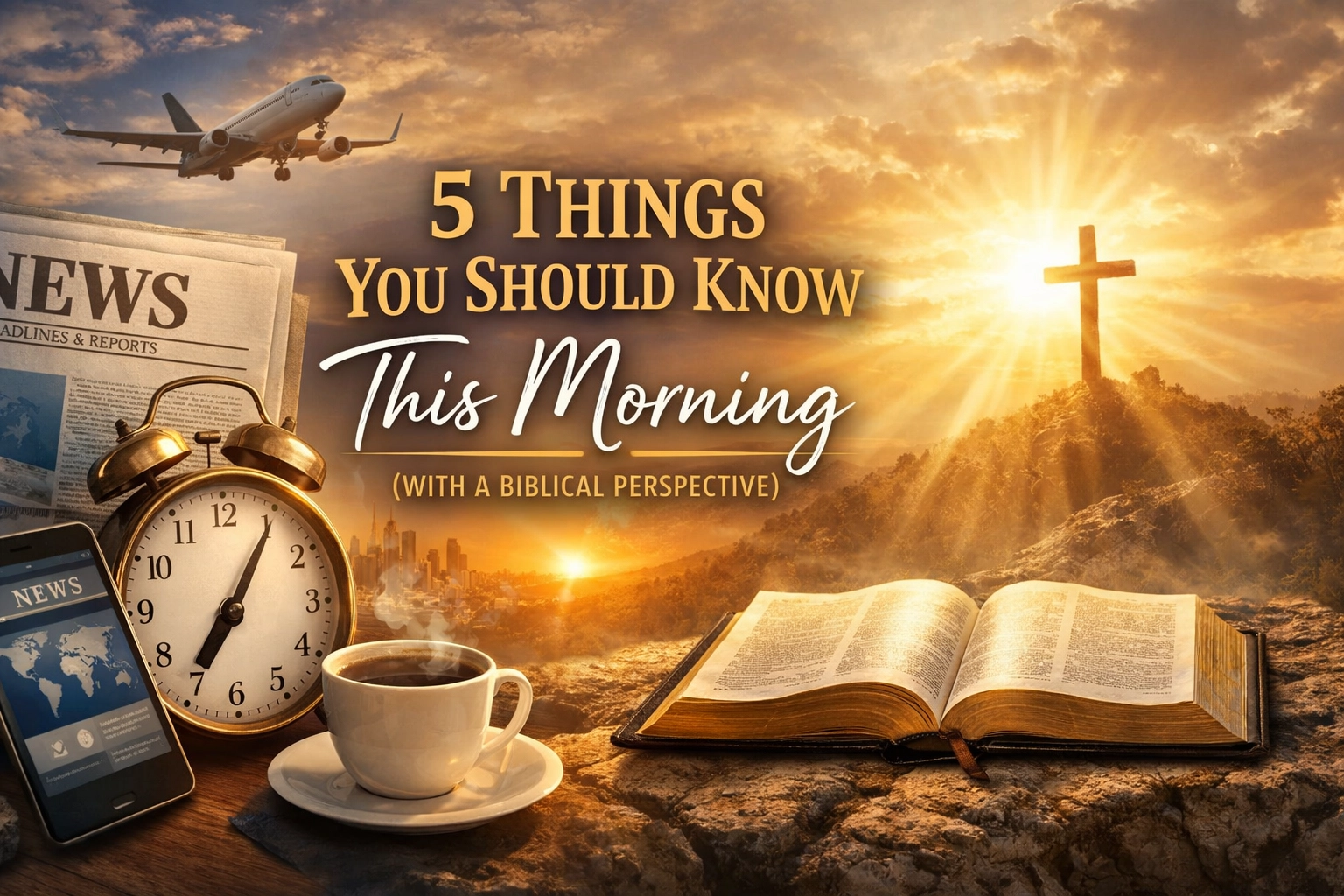 [HERO] 5 Things You Should Know This Morning (With a Biblical Perspective)
