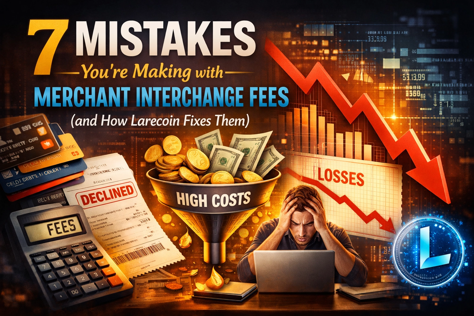 [HERO] 7 Mistakes You’re Making with Merchant Interchange Fees (and How Larecoin Fixes Them)