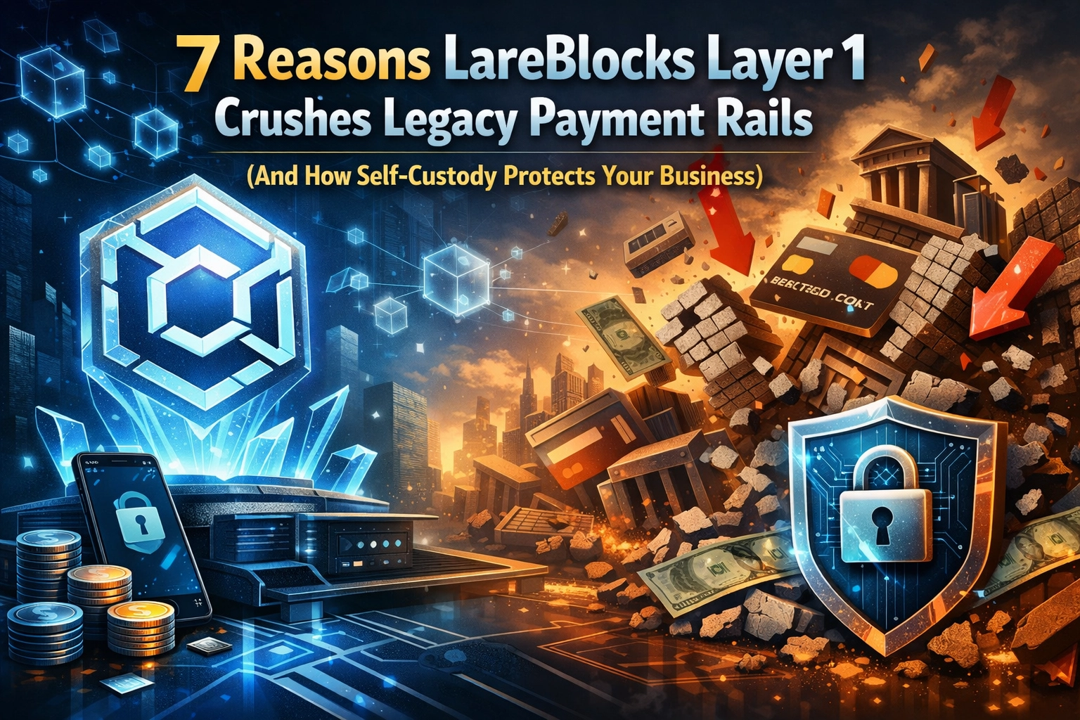 [HERO] 7 Reasons LareBlocks Layer 1 Crushes Legacy Payment Rails (And How Self-Custody Protects Your Business)
