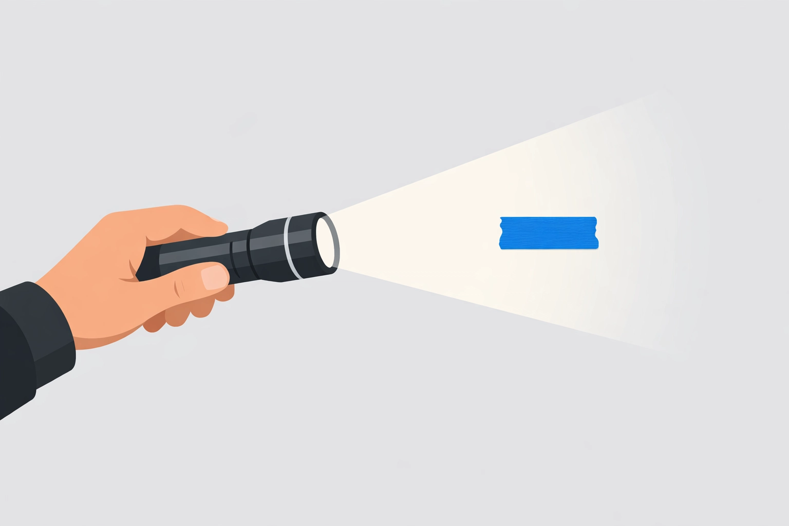 Handyman marking wall defects with painter's tape for professional drywall repair in a Richmond home.