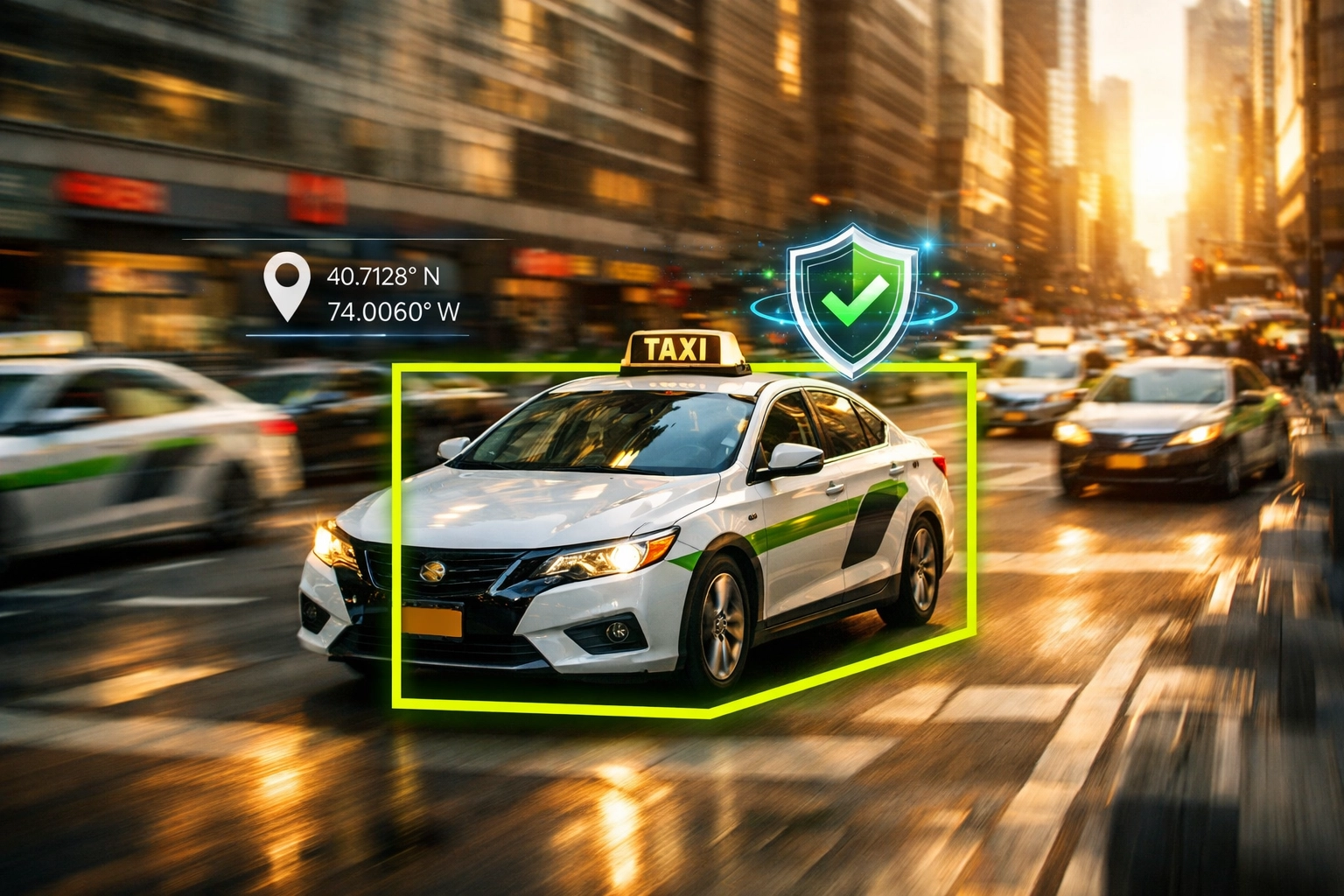 Automated AI tracking and verification for transit media and taxi advertising campaigns.