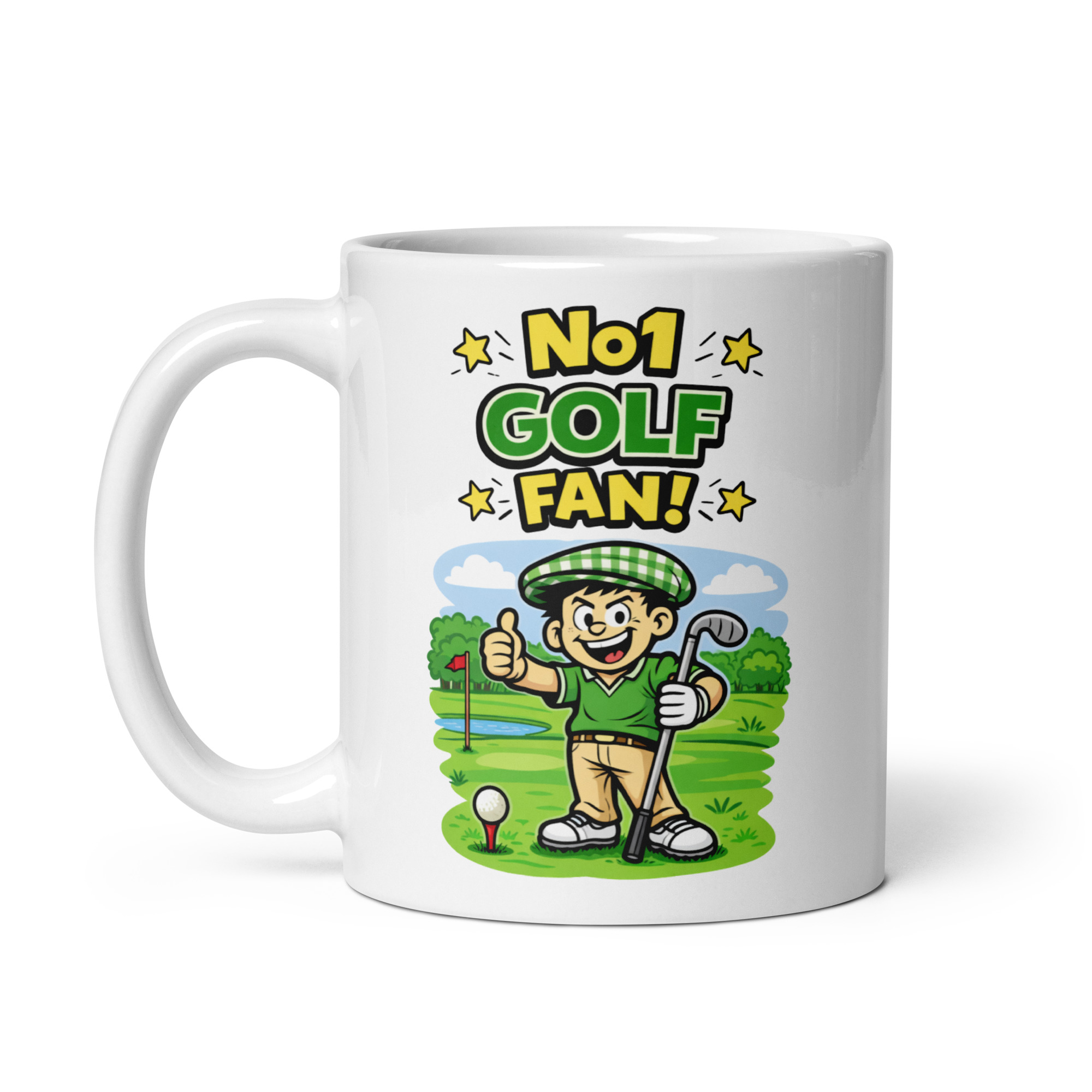 No1 Golf Fan Mug