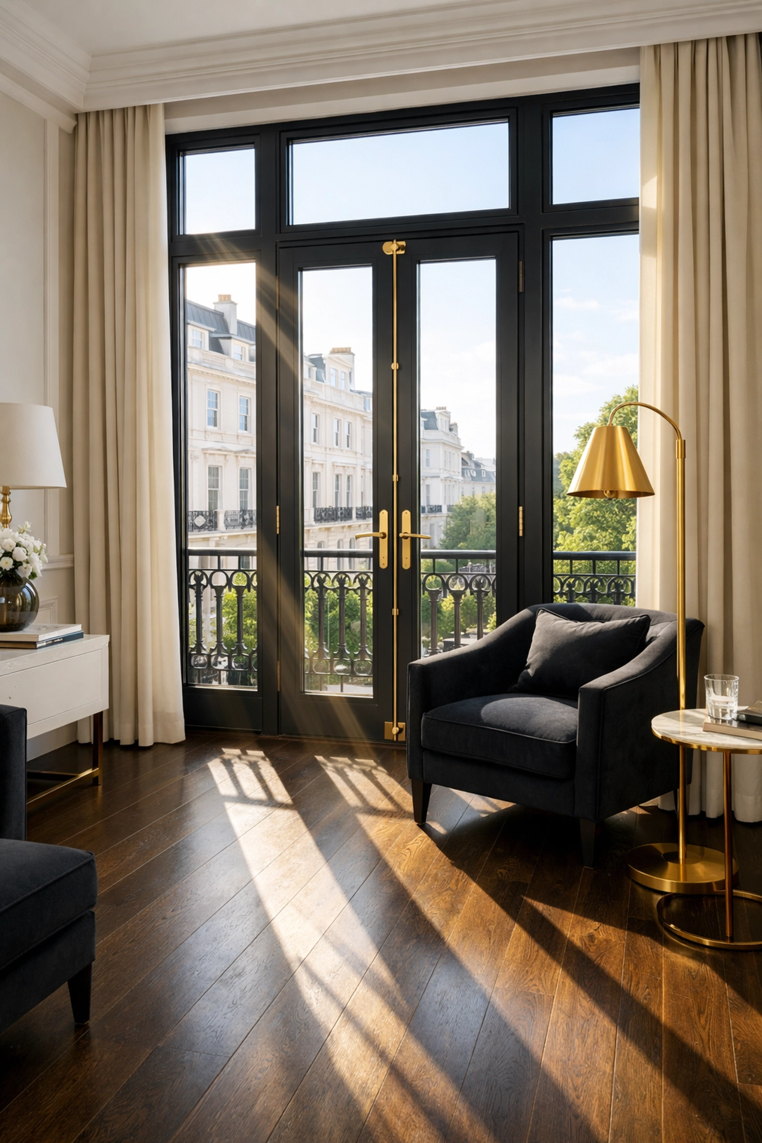 Pristine London property interior showing high-quality visual evidence for condition audits and compliance.