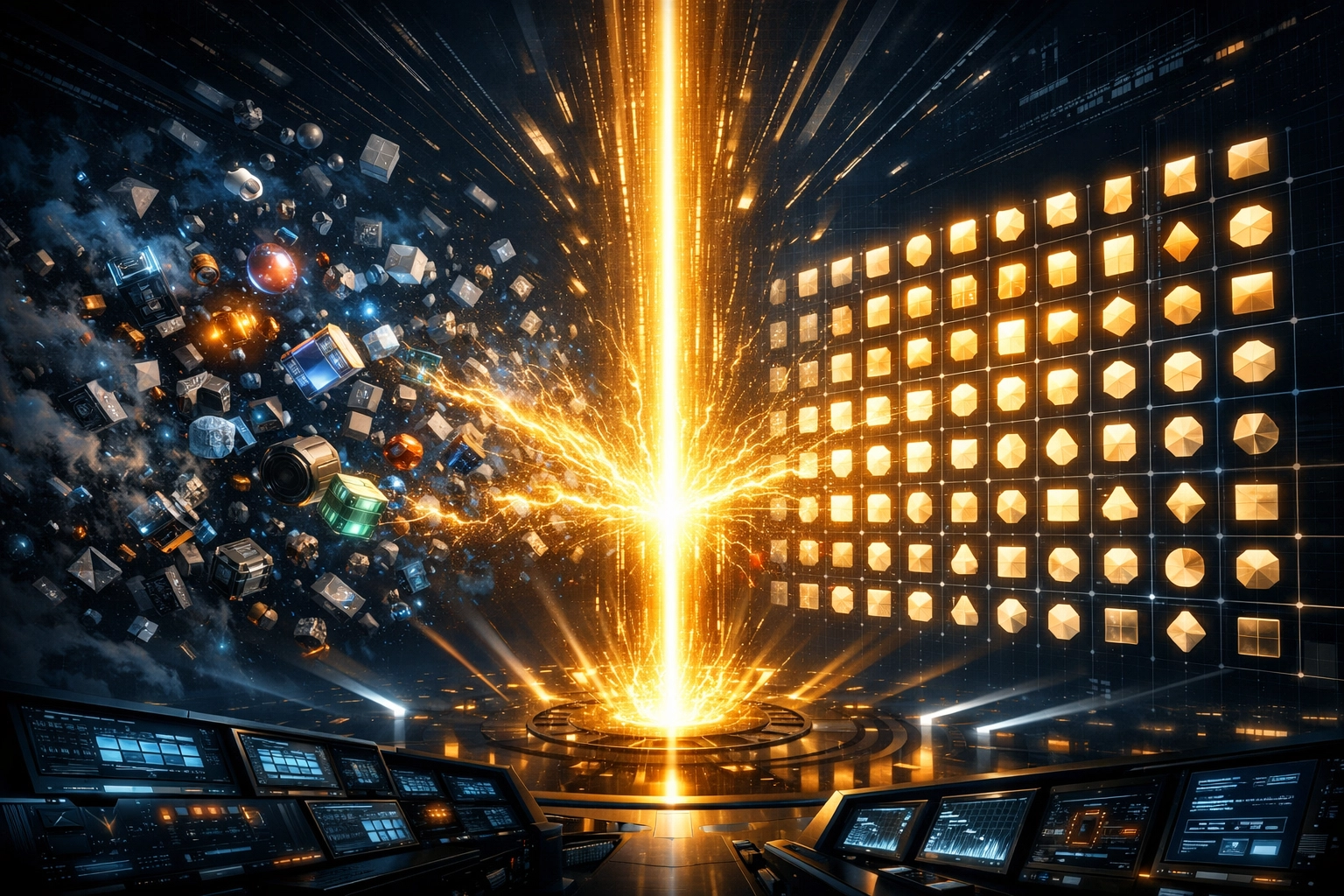 Centralized observability hub organizing diverse telemetry agents into a structured data pipeline at the edge.