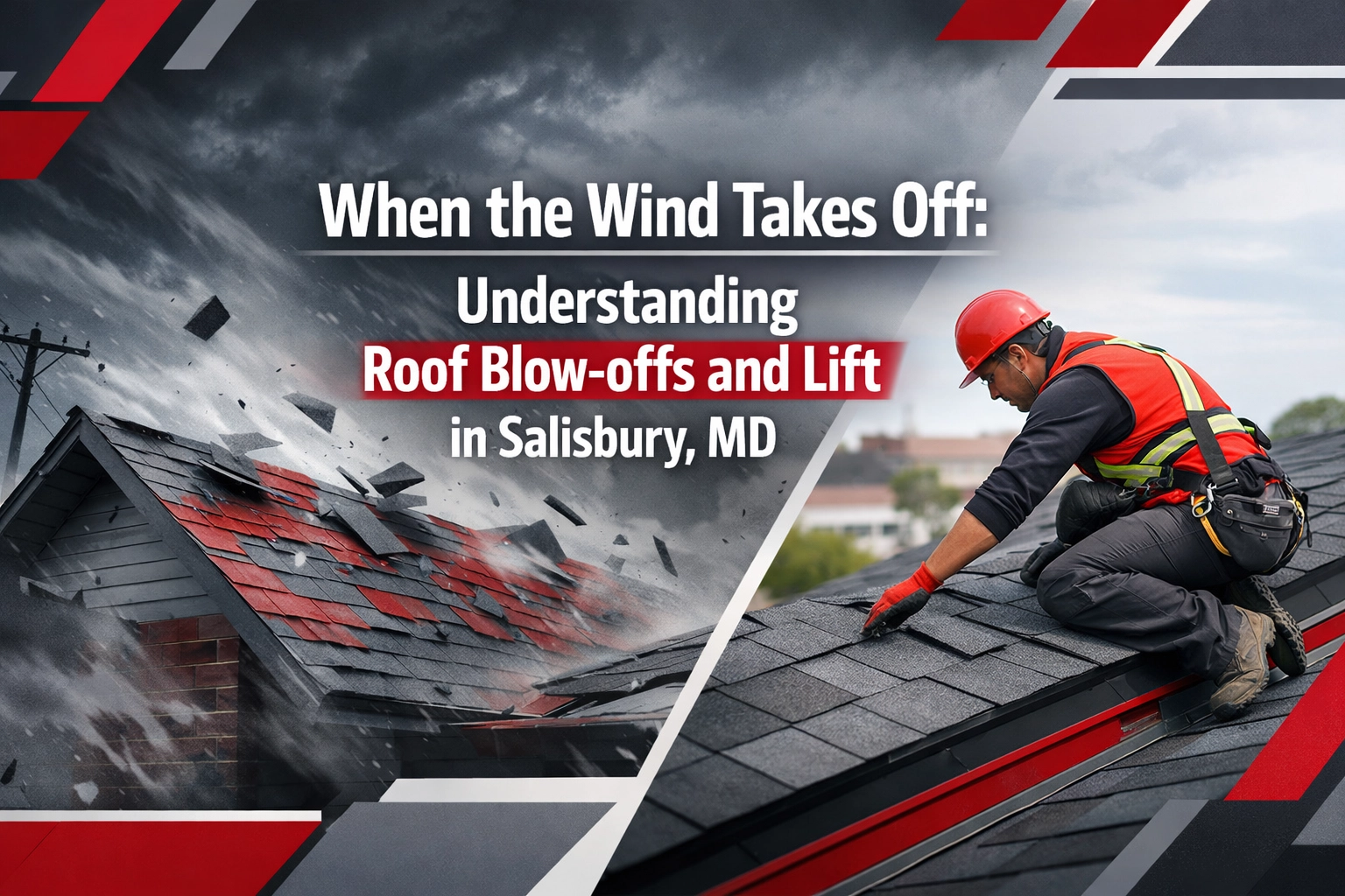 [HERO] When the Wind Takes Off: Understanding Roof Blow-offs and Lift in Salisbury, MD