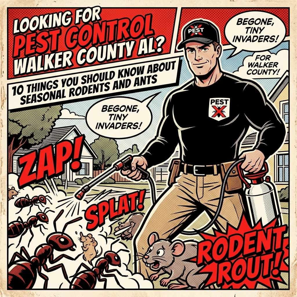 [HERO] Looking For Pest Control Walker County AL? Here Are 10 Things You Should Know About Seasonal Rodents and Ants
