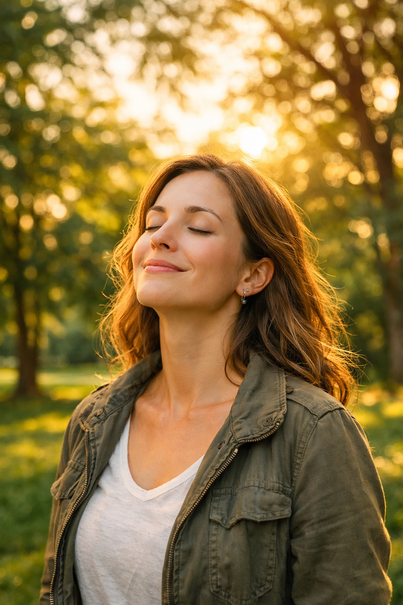 A smiling woman breathing easy after a payday loan no credit check Canada approval.