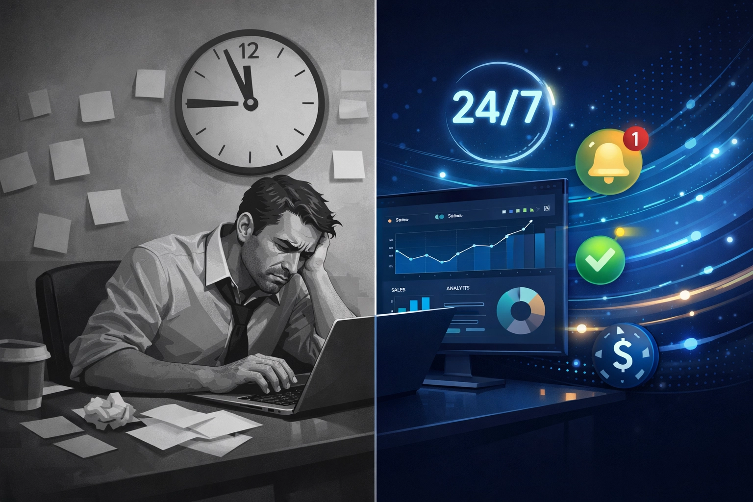 Manual review requests vs automated Google review system comparison for businesses