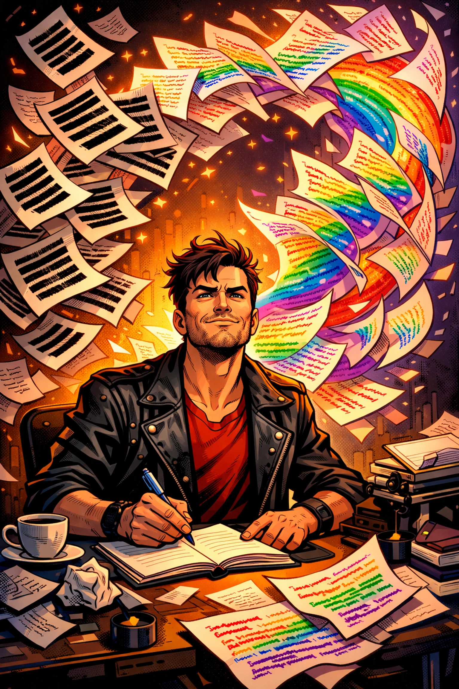 LGBTQ+ author breaking free from censorship with creative freedom for steamy MM romance