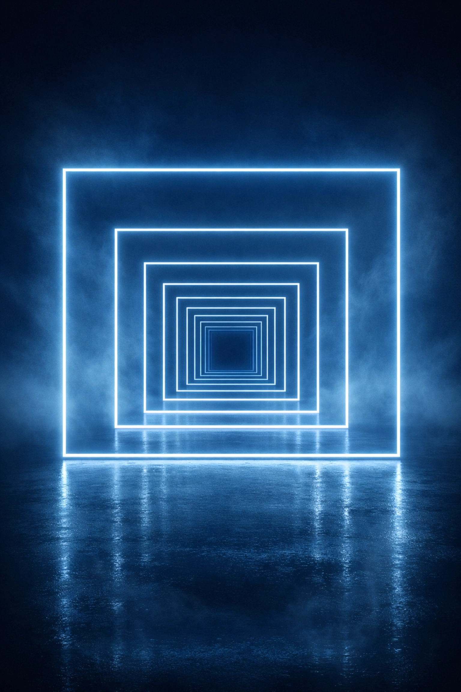 Spatial audio design visual showing deep reverb depth in the Reason 14 environment.