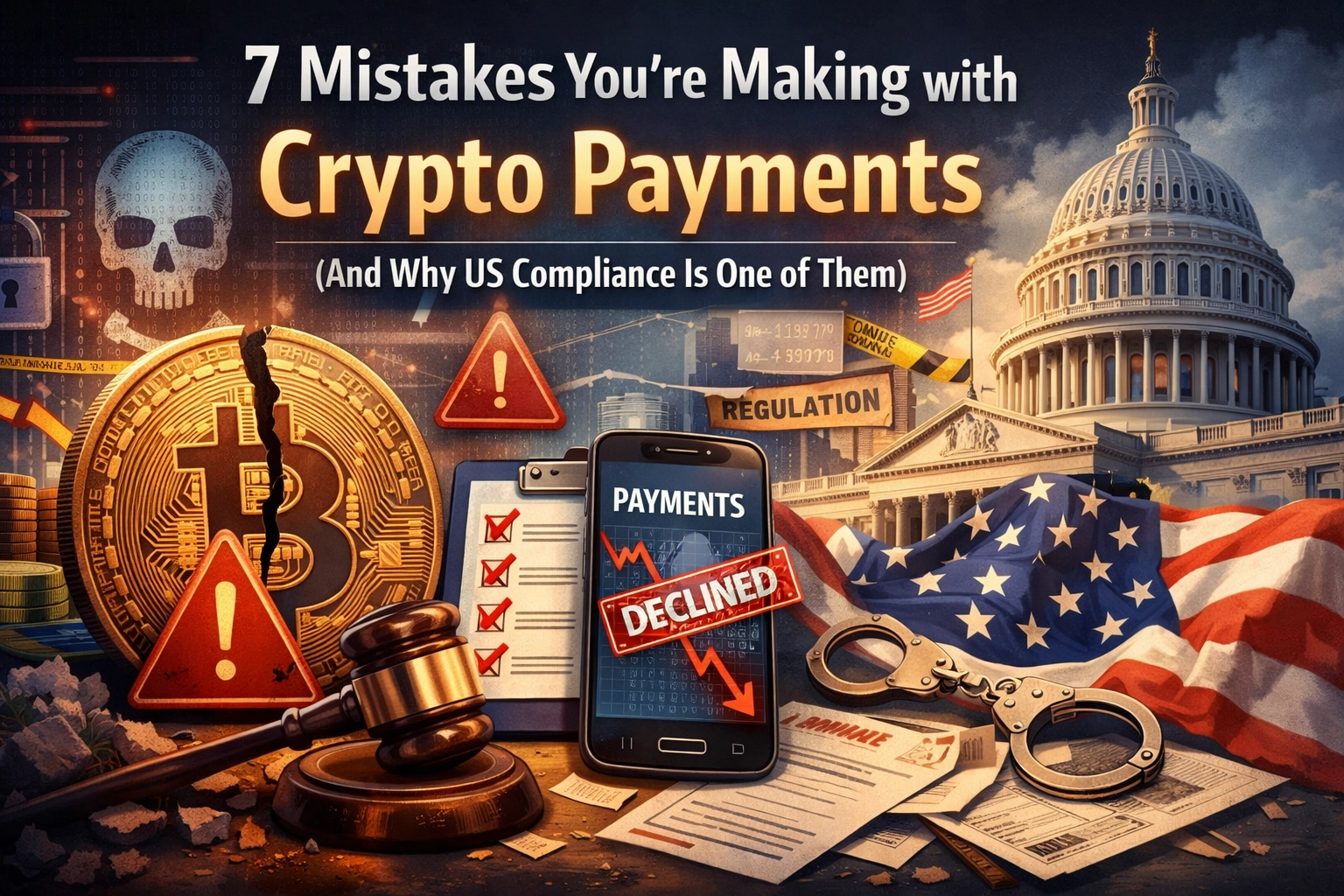 [HERO] 7 Mistakes You’re Making with Crypto Payments (And Why US Compliance Is One of Them)