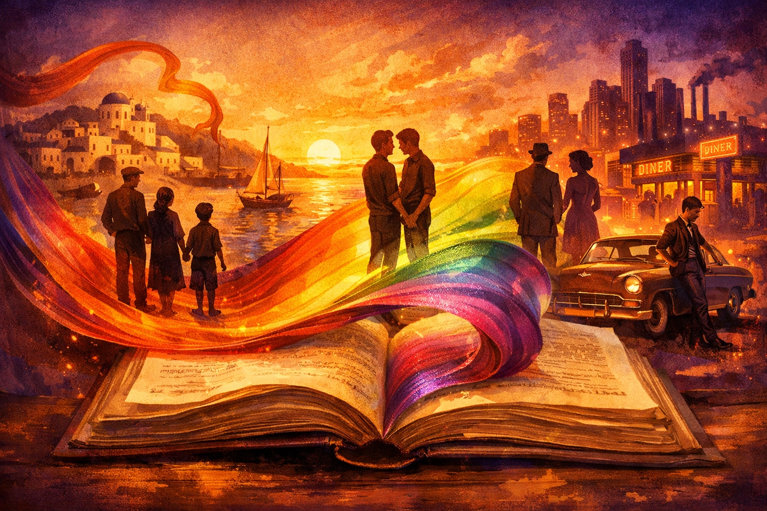 Middlesex novel depicting multigenerational Greek-American family journey through LGBTQ+ lens