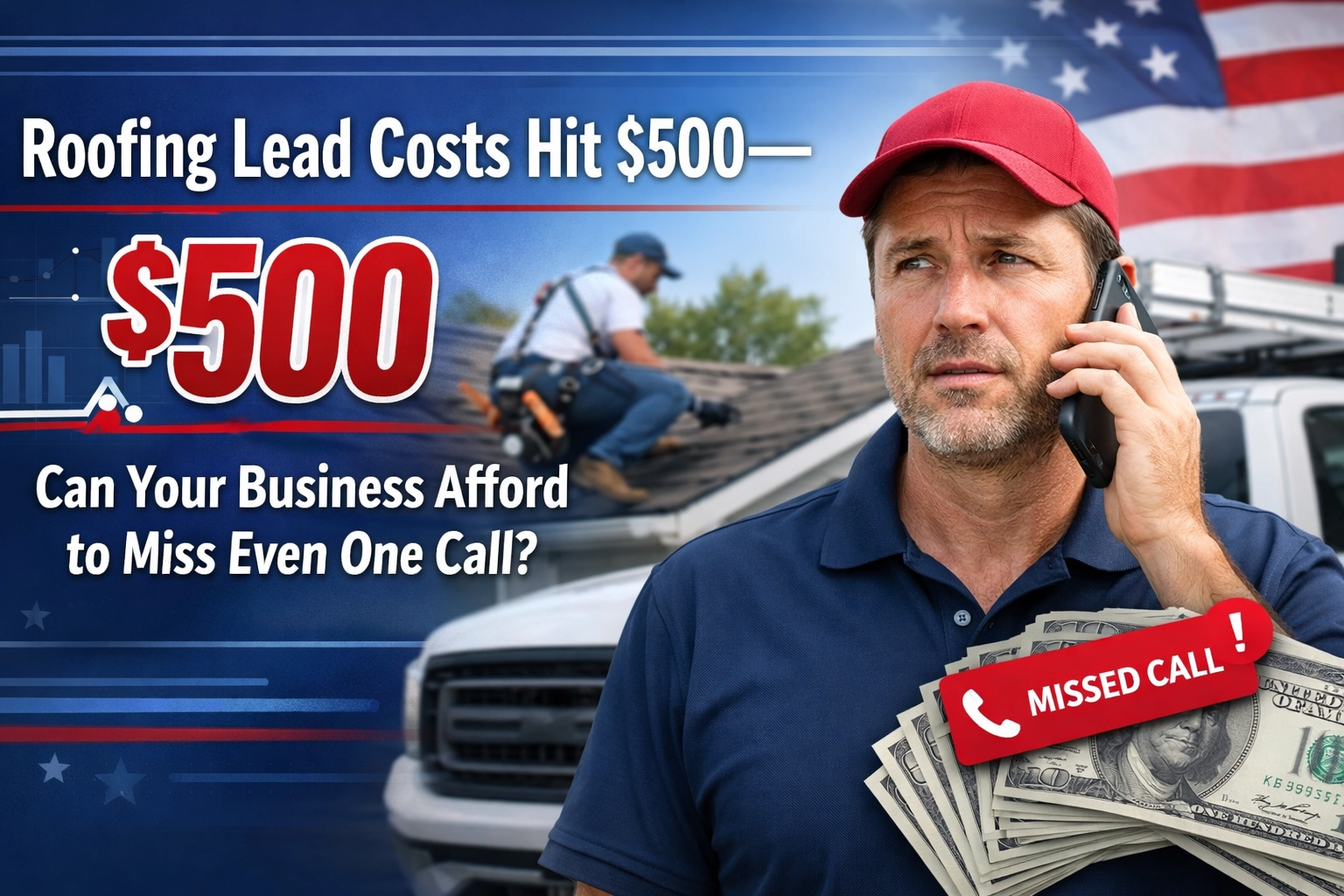Roofing Lead Costs Hit $500, Can Your Business Afford to Miss Even One Call?