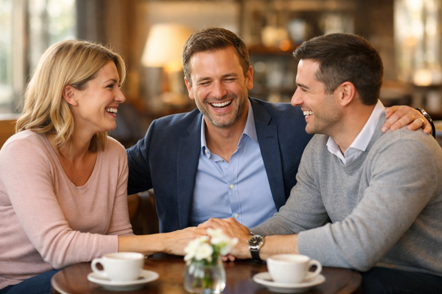 Intended Parents in a supportive meeting while preparing for the next steps in their Surrogacy Journey.