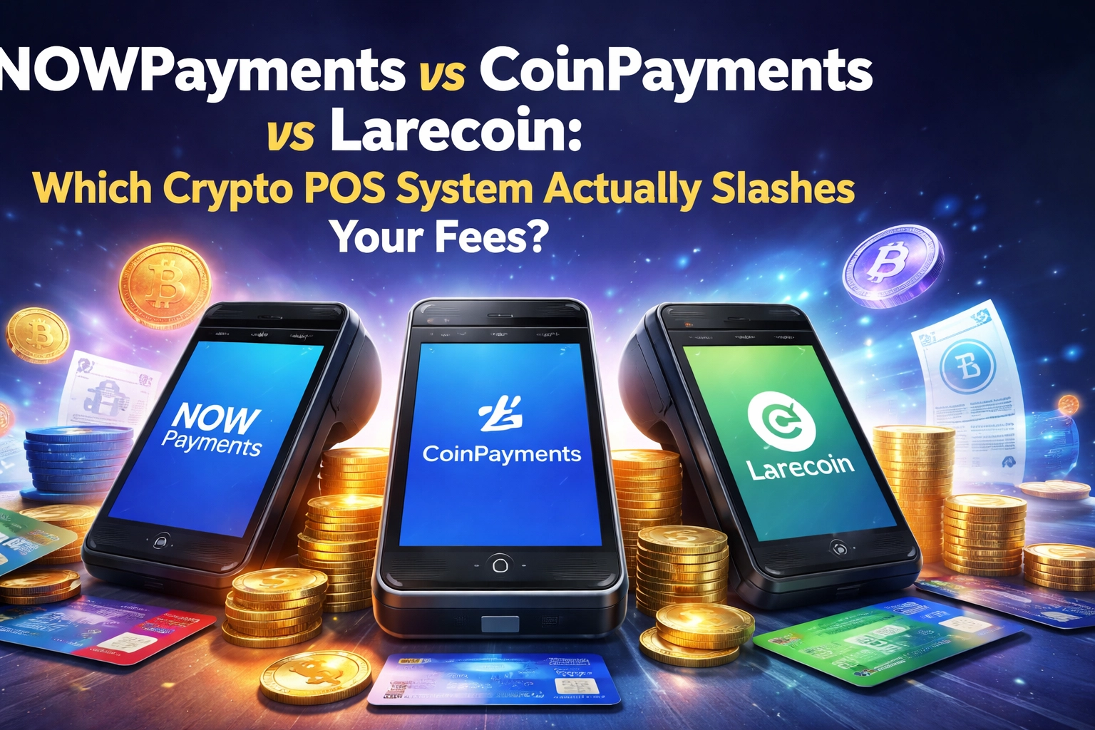 [HERO] NOWPayments vs CoinPayments vs Larecoin: Which Crypto POS System Actually Slashes Your Fees?