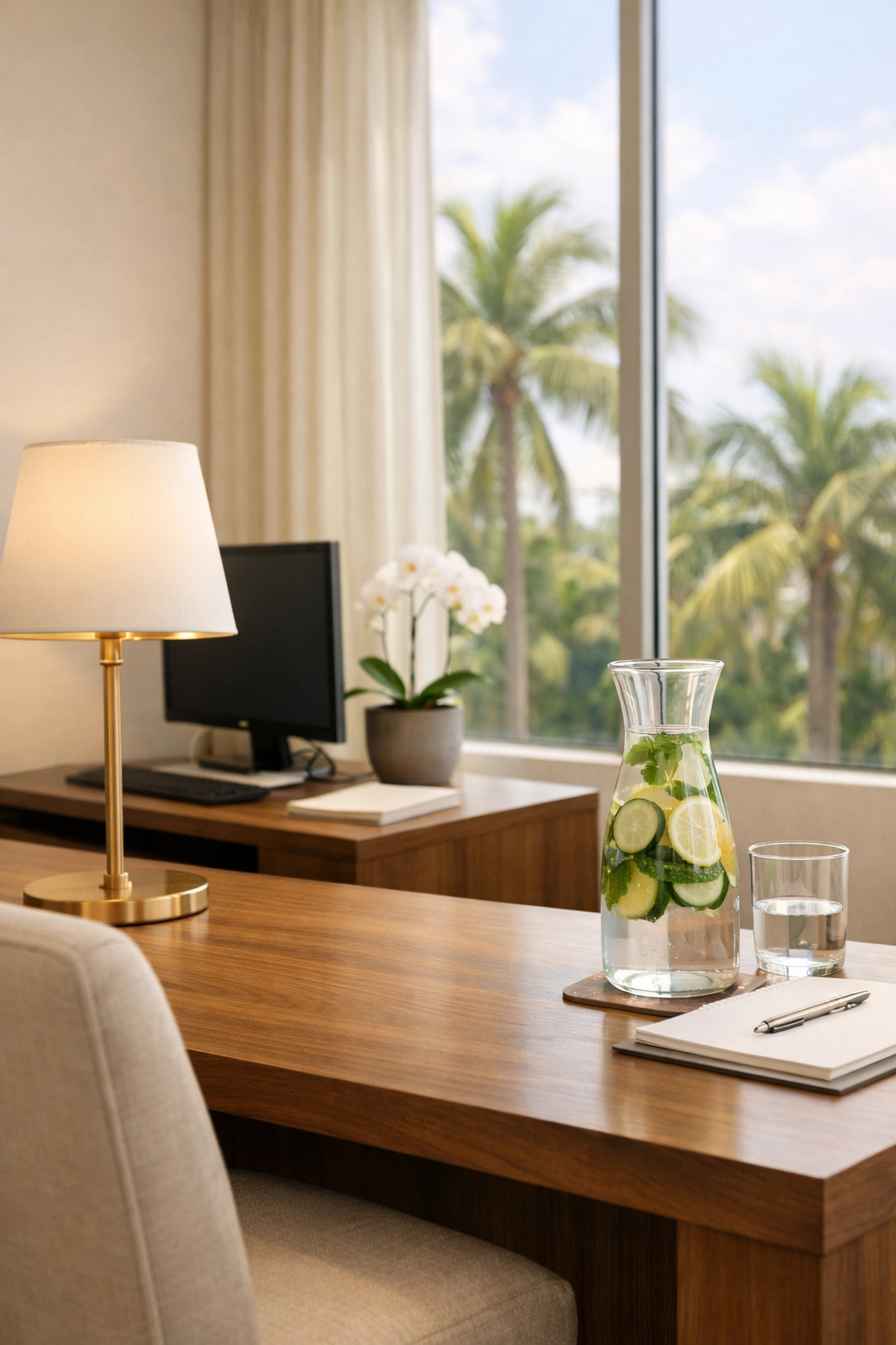 Luxury Boca Raton medical suite for personalized hair restoration and wellness consultations.