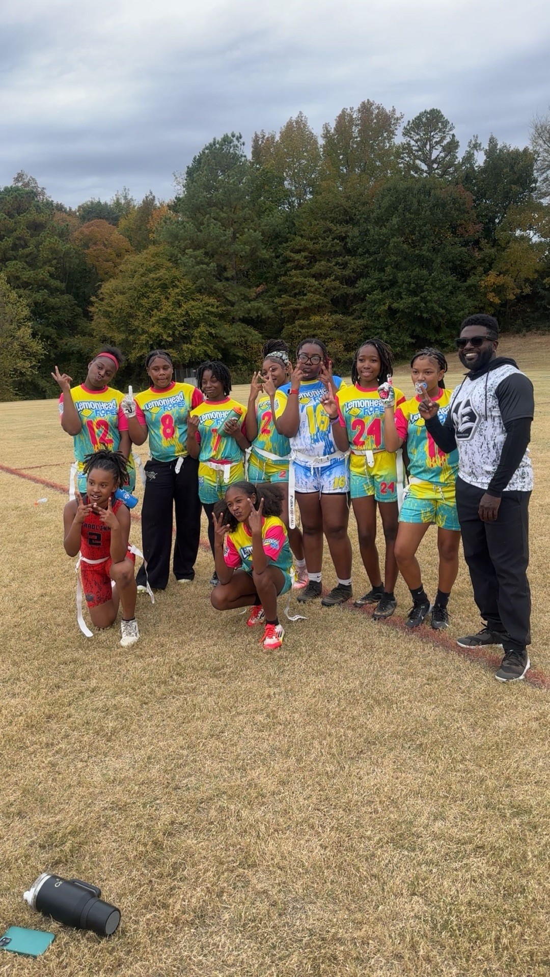 Girls' NFL FLAG Football Team at New Era Athletics League
