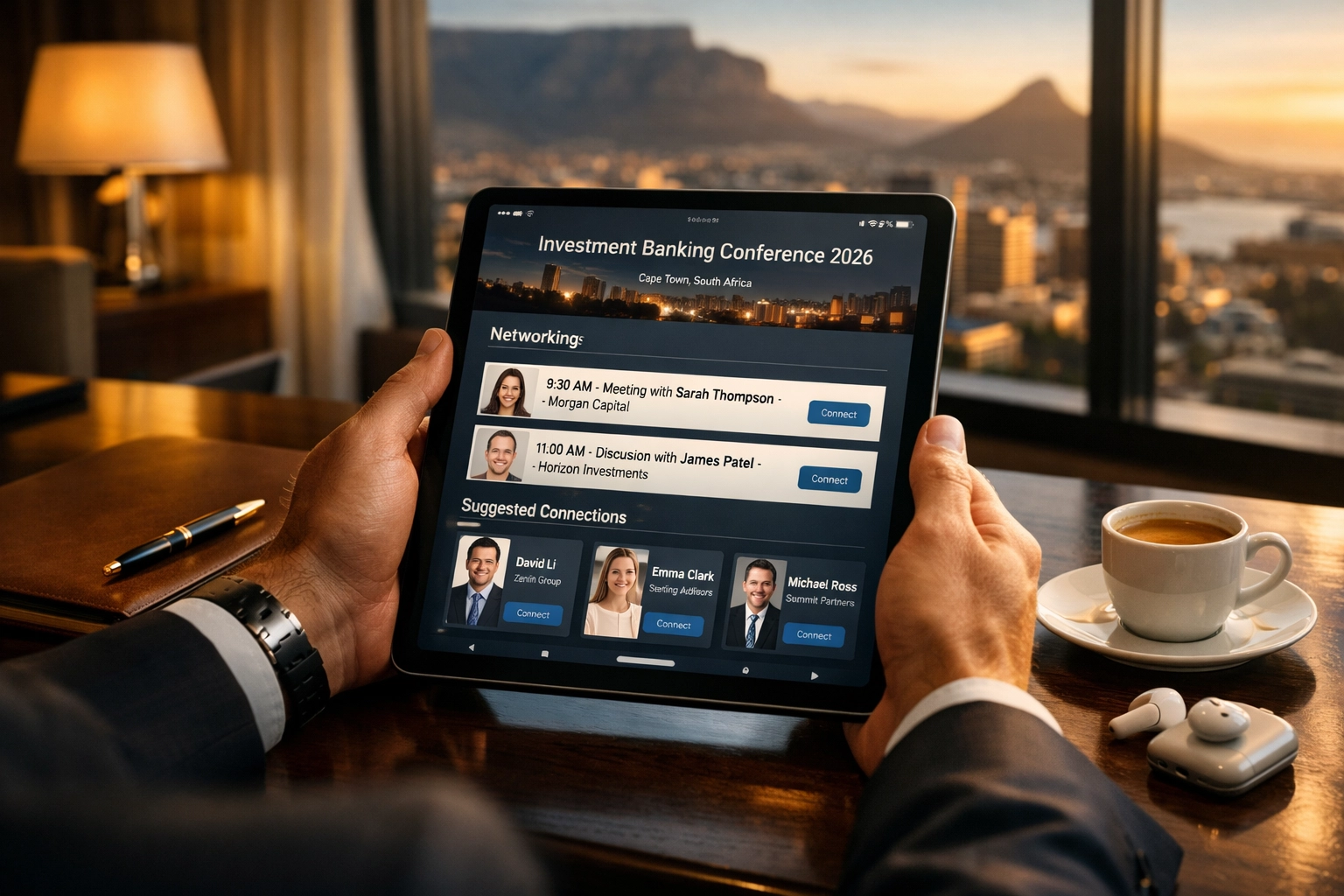 Finance events 2026 conference networking app for investment conferences south africa 2026