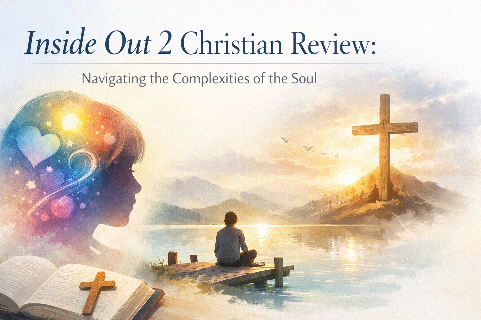 Christian Safety Rating: ⭐⭐⭐⭐½ (4.5/5 Stars)  Red Flags: Curse words: 0 Sexual content: 0 Gore/violence: 0 Scary moments: 2-3 mild anxiety sequences Thematic concerns: Self-help messaging over Christ-centered solutions Recommended Age:  7 and up Pixar's Inside Out 2  takes us back inside Riley's mind, but this time she's thirteen and navigating the turbulent waters of adolescence. New emotions like Anxiety, Envy, Embarrassment, and Ennui crash the party alongside Joy, Sadness, Fear, Anger, and Disgust. The result? A visually stunning, emotionally intelligent film that gives Christian families plenty to appreciate, and even more to discuss around the dinner table.  What Parents Will Appreciate  Let's start with the good news: Inside Out 2  is remarkably clean. There's no language to worry about, zero sexual content, and nothing that would make you dive for the remote. The film earns its family-friendly reputation honestly, making it one of the safest theatrical experiences you'll find for elementary and middle school kids. Beyond content safety, the movie actually mirrors several biblical principles in Riley's journey. When Joy guides Riley toward compassion, selflessness, and keeping her promises, we're seeing Proverbs 12:22 in action: "The Lord detests lying lips, but he delights in people who are trustworthy." When Riley breaks promises to her friends or considers stealing to fit in with older hockey players, the film doesn't celebrate these choices, it shows the relational damage they cause. The concept of personifying internal struggles isn't un-Christian either. In fact, it has deep roots in Christian theology. From St. Thomas Aquinas to seventh-century ascetic St. Maximus the Confessor, Christian thinkers have long understood the human person as composed of distinct parts, desires, intellect, and will, that must work together in harmony. St. Maximus's "discernment of spirits" parallels what Riley learns in the film: recognizing our emotions while learning to direct them appropriately rather than being controlled by them.  Where the Gospel Goes Missing  Here's where we need to pump the brakes and engage our own discernment. The film's central message revolves around Riley discovering her "sense of self" through introspection and understanding her emotional patterns. On the surface, self-awareness sounds great. But the movie presents a fundamentally humanistic solution to Riley's identity crisis: look within yourself, understand your emotions, and you'll find healing. Christianity teaches something radically different. We don't find our true identity by looking inward, we find it by looking upward to Christ. Jeremiah 17:9 warns us that "the heart is deceitful above all things and beyond cure. Who can understand it?" Self-examination alone can't address the deeper spiritual reality of our sinful nature. We need transformation that comes from outside ourselves, through the Holy Spirit. The most problematic moment comes when the film's emotional characters conclude that Riley is fundamentally "a good person." This directly contradicts Romans 3:23: "For all have sinned and fall short of the glory of God." It's a feel-good message that bypasses the gospel entirely. No one is inherently morally good except God, and our hope doesn't rest in affirming our goodness, it rests in Christ's righteousness covering our sin. There's also a subtle but important missing piece in the film's metaphor. We see emotions at a command console controlling Riley's actions, but there's no representation of her intellect or will, the distinctly human capacities that can govern our desires. The visual suggests we're slaves to our emotions rather than beings created in God's image with reason and choice. Scripture calls us to take "every thought captive to obey Christ" (2 Corinthians 10:5), which requires a will that can direct emotions rather than merely react to them.  Using This as a Teaching Moment  So should Christian families skip Inside Out 2 ? Not necessarily. This film is actually a fantastic conversation starter when approached with discernment. Before the movie , prep your kids: "We're going to watch a really creative movie about emotions. Let's see what it gets right and what we might think about differently as Christians." After the movie , ask questions like: "What did Riley learn about her emotions? Is that helpful?" "The movie says Riley is 'a good person.' What does the Bible say about all people?" "Riley tried to fix her problems by understanding herself better. What does God say about where real healing comes from?" "When you're anxious or sad, where should you look for help?" These conversations turn a theater trip into discipleship. Your kids learn to engage culture critically, recognize worldview differences, and apply biblical truth to popular media. That's a skill that will serve them far beyond this one movie.  The Anxiety Conversation  One genuinely valuable aspect of Inside Out 2  is its portrayal of anxiety. The character Anxiety isn't villainized, she's presented as trying (unsuccessfully) to protect Riley by catastrophizing every possible future scenario. For kids struggling with worry, seeing this emotion personified can help them externalize and understand what's happening in their minds. Christian parents can build on this. Yes, anxiety is a real emotion we all experience. But the film stops short of offering a transcendent solution. This is where you can introduce Philippians 4:6-7: "Do not be anxious about anything, but in every situation, by prayer and petition, with thanksgiving, present your requests to God. And the peace of God, which transcends all understanding, will guard your hearts and your minds in Christ Jesus." Understanding anxiety is step one. Taking it to the cross is step two: and that's the step the movie can't take for you.  Final Verdict: Worth Watching with Eyes Wide Open  Inside Out 2  is safe, entertaining, and emotionally intelligent. It's also fundamentally humanistic in its worldview. That doesn't make it evil or worthless: it makes it exactly what you'd expect from a secular studio trying to help kids navigate adolescence without reference to their Creator. For Christian families, that means watching with discernment and following up with discipleship. Use Riley's journey to point your kids toward the One who truly knows their hearts, transforms their nature, and offers identity not based on performance or self-perception, but on being beloved children of God. The movie invites Riley: and by extension, our kids: to look inward for answers. The gospel invites us to look to Jesus. Both can't be true. Make sure your kids know which direction actually leads to life. Want more faith-driven movie reviews that help you navigate entertainment with biblical discernment?  Follow our blog for weekly reviews, parent guides, and conversations about engaging culture as Christians. Subscribe and never miss an update that equips your family to watch wisely!