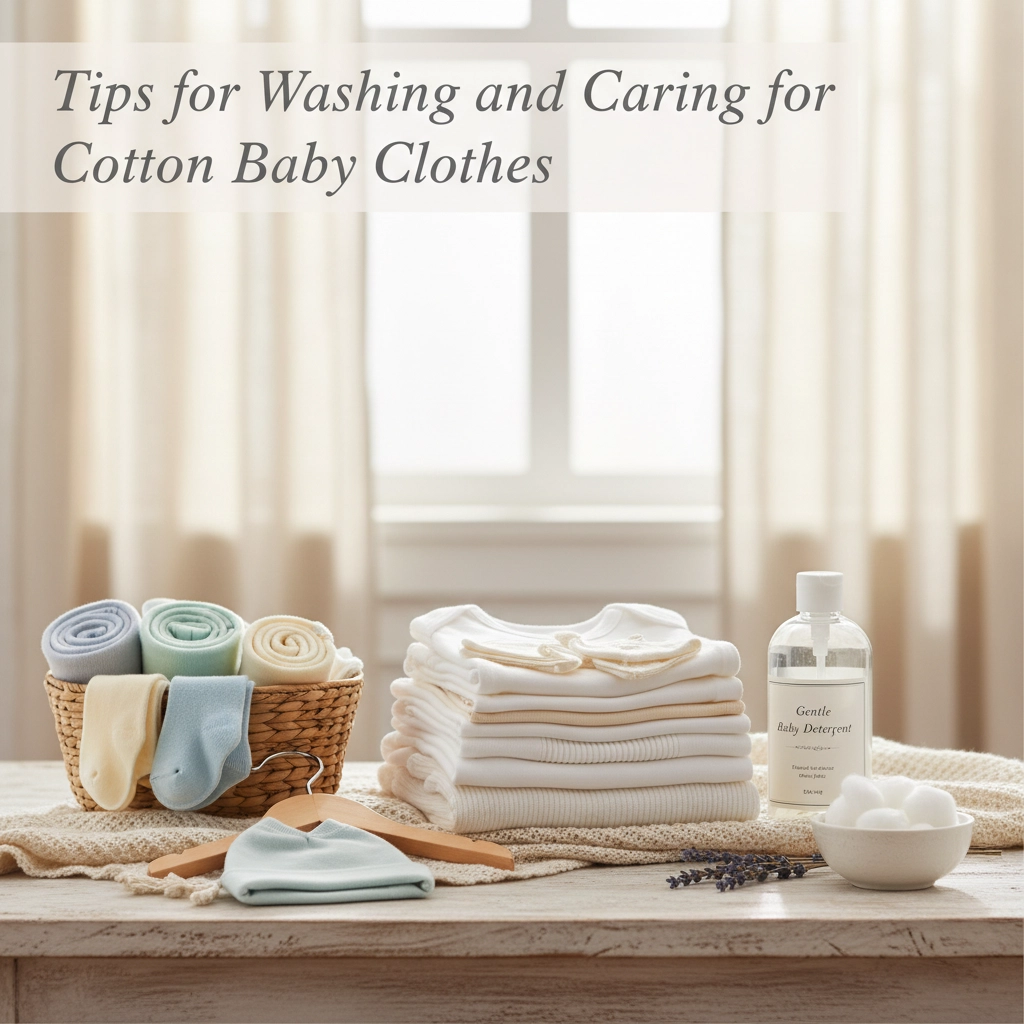 Tips for Washing and Caring for Cotton Baby Clothes